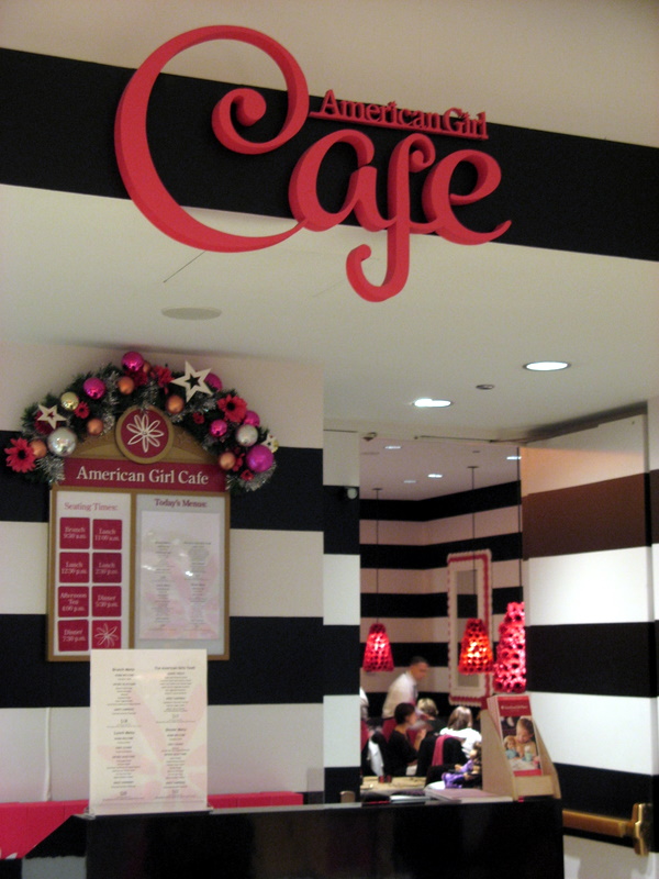 american girl cafe